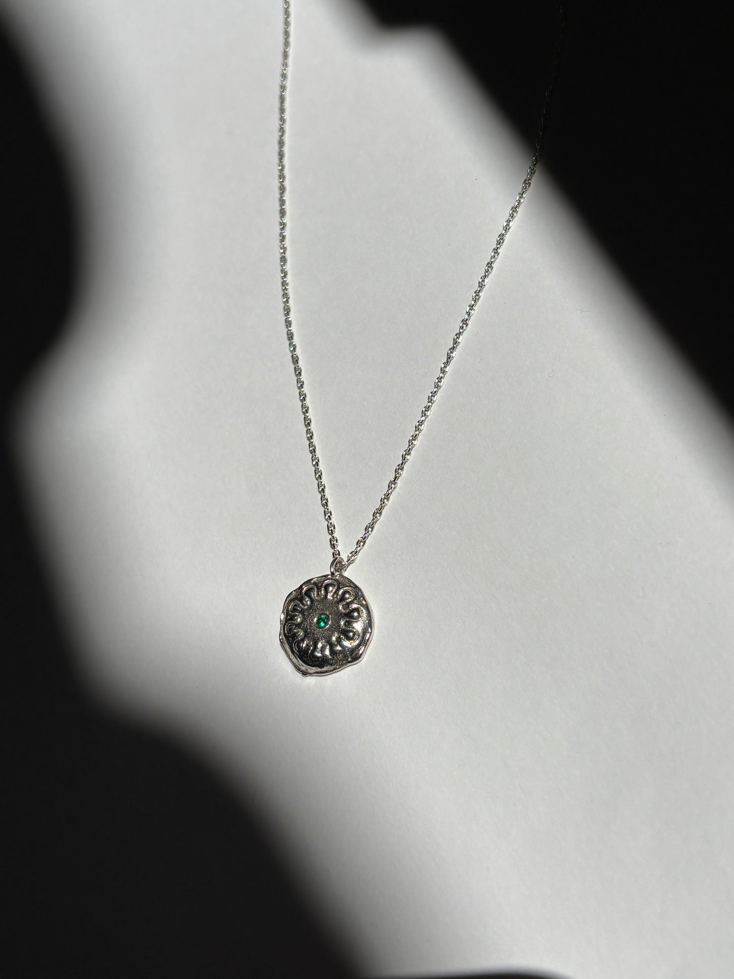 Button necklace