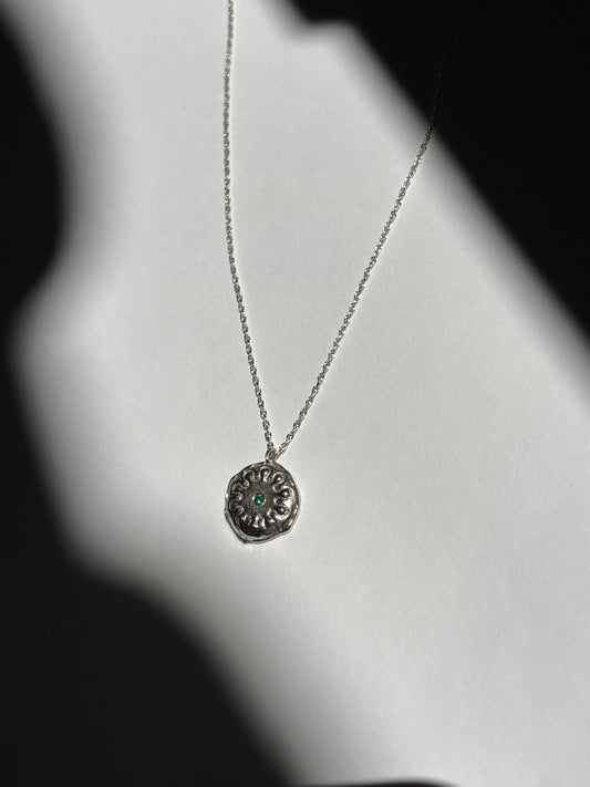 Button necklace